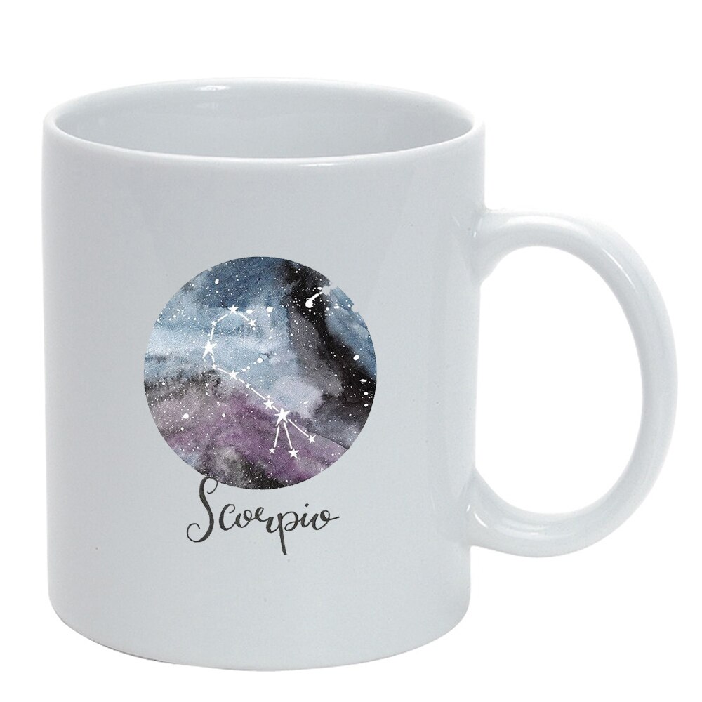 Cana Zodiac, Scorpio, alb, 330ml, D1389