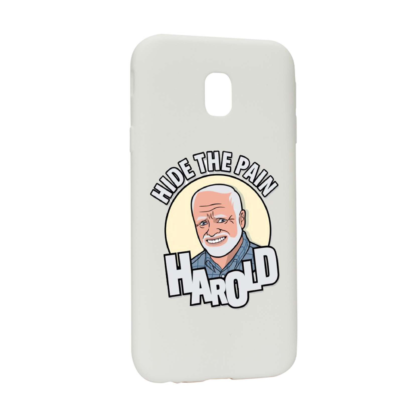 Husa Samsung Galaxy J7 2018, Meme - Harold, rezistenta la uzura, anti-alunecare, din silicon Premium, W662