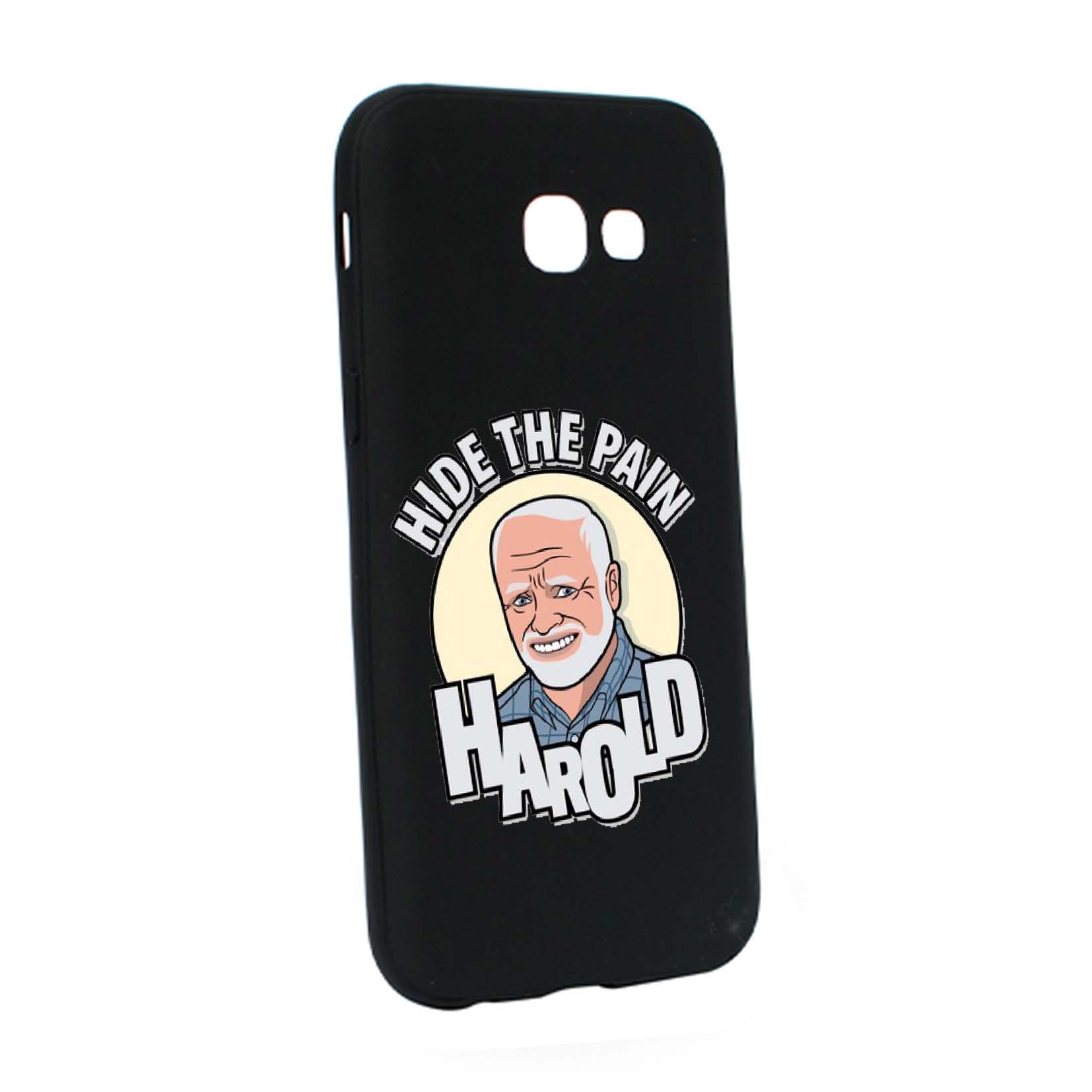 Husa Samsung Galaxy A3 2017, Meme - Harold, rezistenta la uzura, anti-alunecare, din silicon Premium, B662
