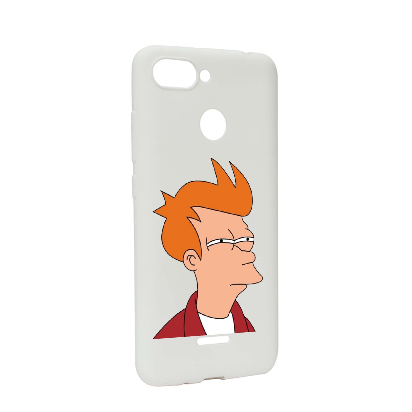 Husa Xiaomi Redmi 6, Meme, rezistenta la uzura, anti-alunecare, din silicon Premium, W663