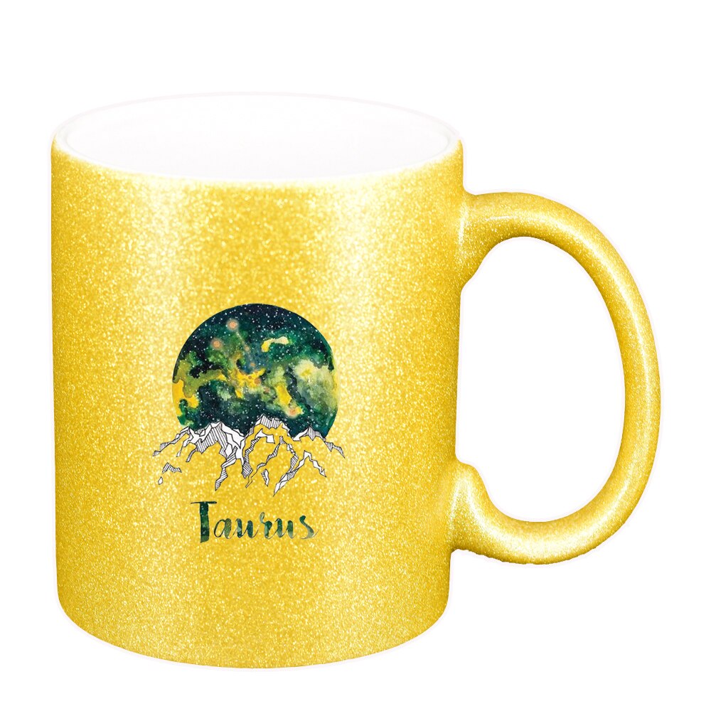 Cana Zodiac, Taurus, auriu sidefata glitter, 330ml, D1391