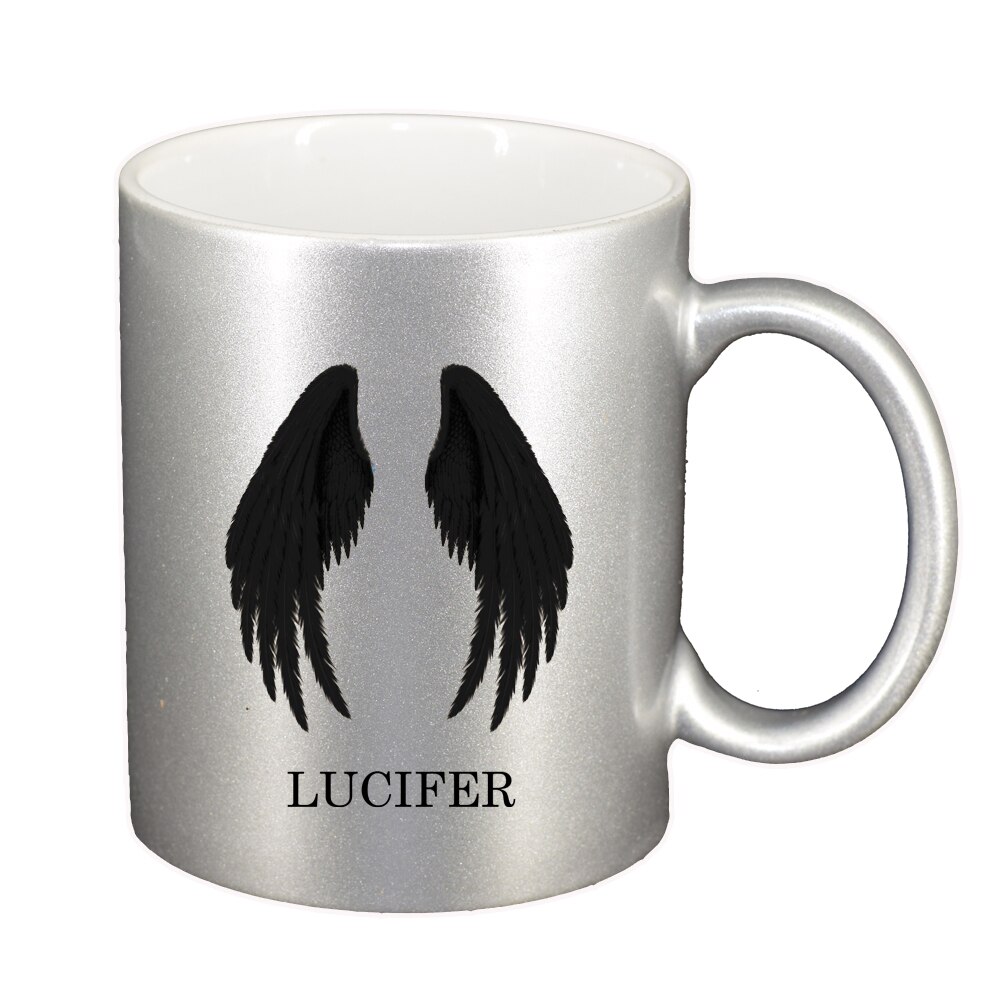 Cana Lucifer, argintiu sidefata, 330ml, D1393