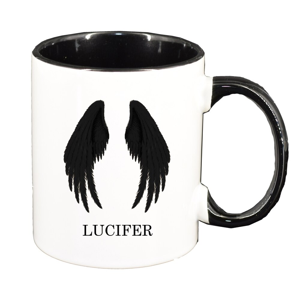 Cana Lucifer, interior negru, 330ml, D1393