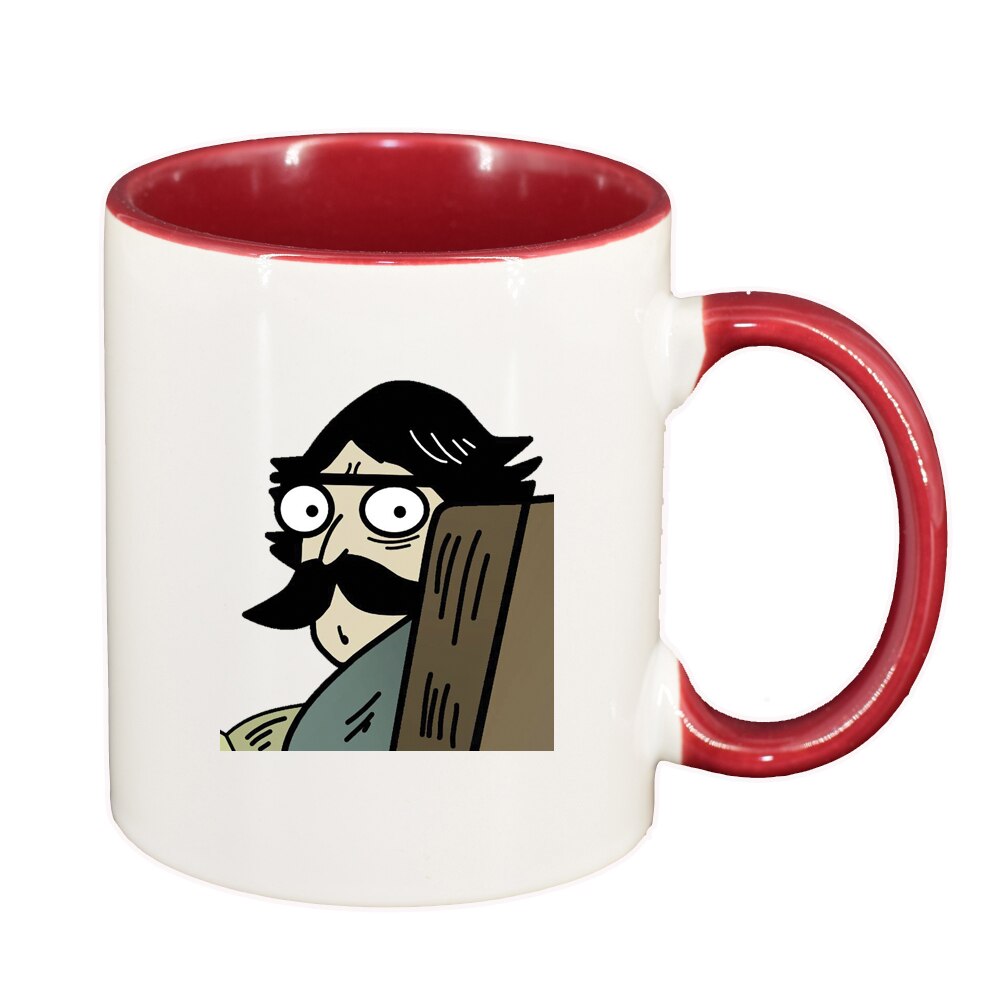 Cana Meme, interior rosu-inchis, 330ml, D1396