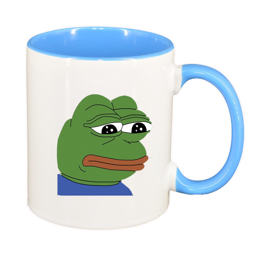 Cana Meme - Funny, interior albastru, 330ml, D1398