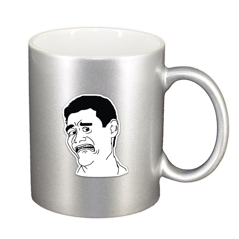 Cana Meme - Harold, argintiu sidefata, 330ml, D1401