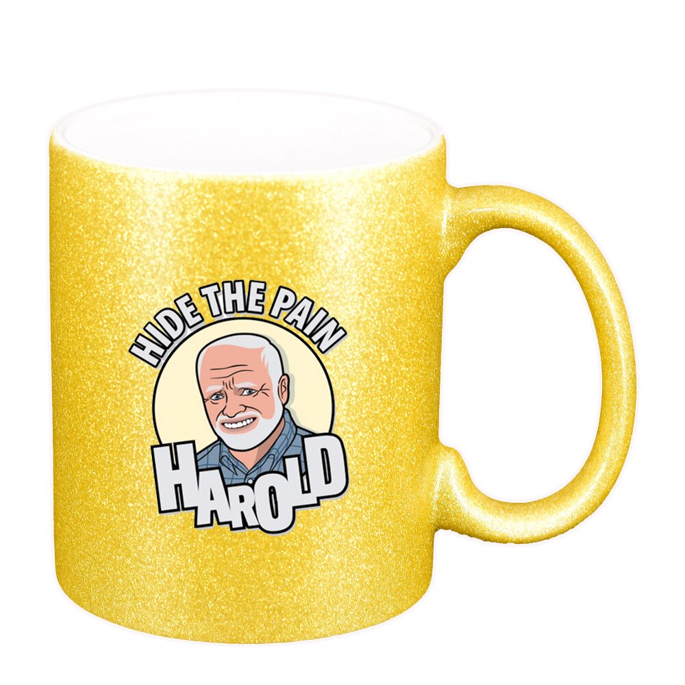 Cana Meme - Harold, auriu sidefata glitter, 330ml, D1402
