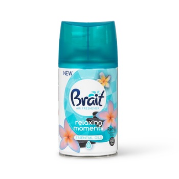 Odorizant Camera Rezerva Pentru Aparat Brait Relaxing Moments, 250 ml Odorizant Camera Rezerva Pentru Aparat Brait Relaxing Moments, 250 ml