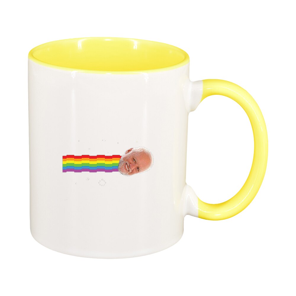 Cana Meme - Harold, interior galben, 330ml, D1403