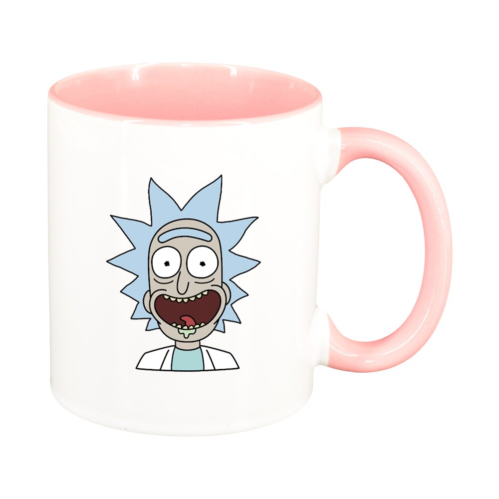 Cana Rick and Morty, interior roz, 330ml, D1404