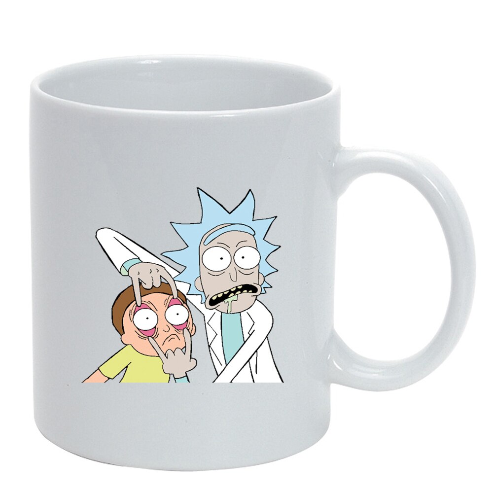 Cana Rick and Morty, alb, 330ml, D1405