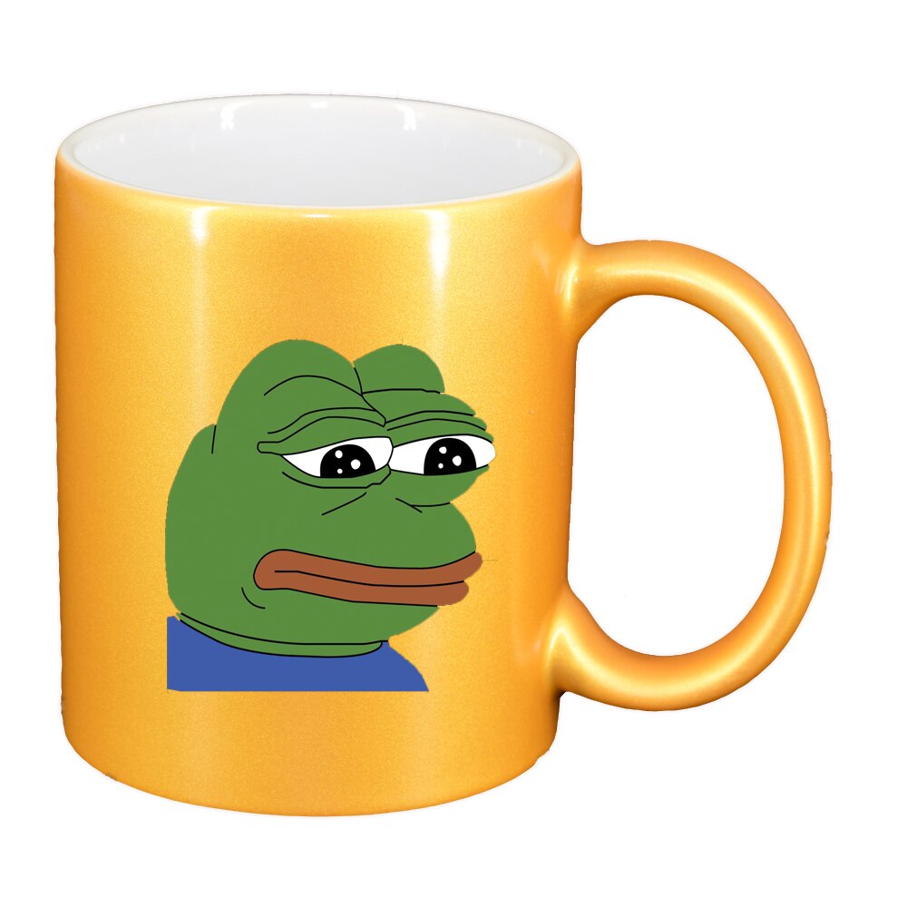 Cana Meme - Funny, auriu sidefata, 330ml, D1398