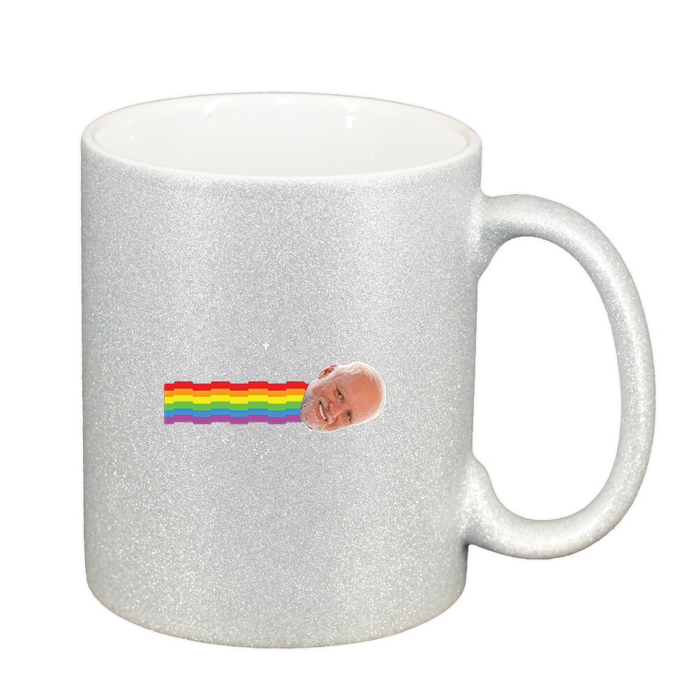 Cana Meme - Harold, argintiu sidefata glitter, 330ml, D1403