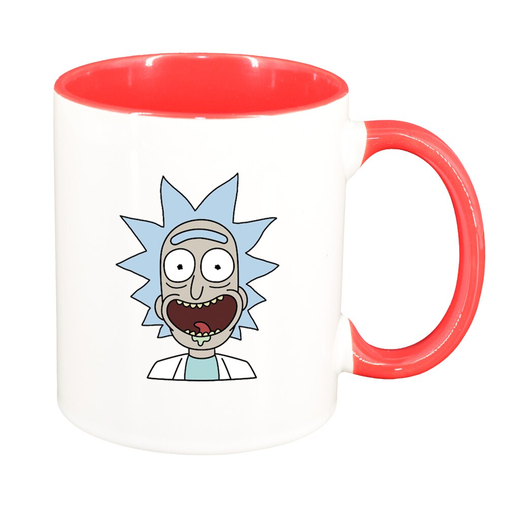 Cana Rick and Morty, interior rosu, 330ml, D1404