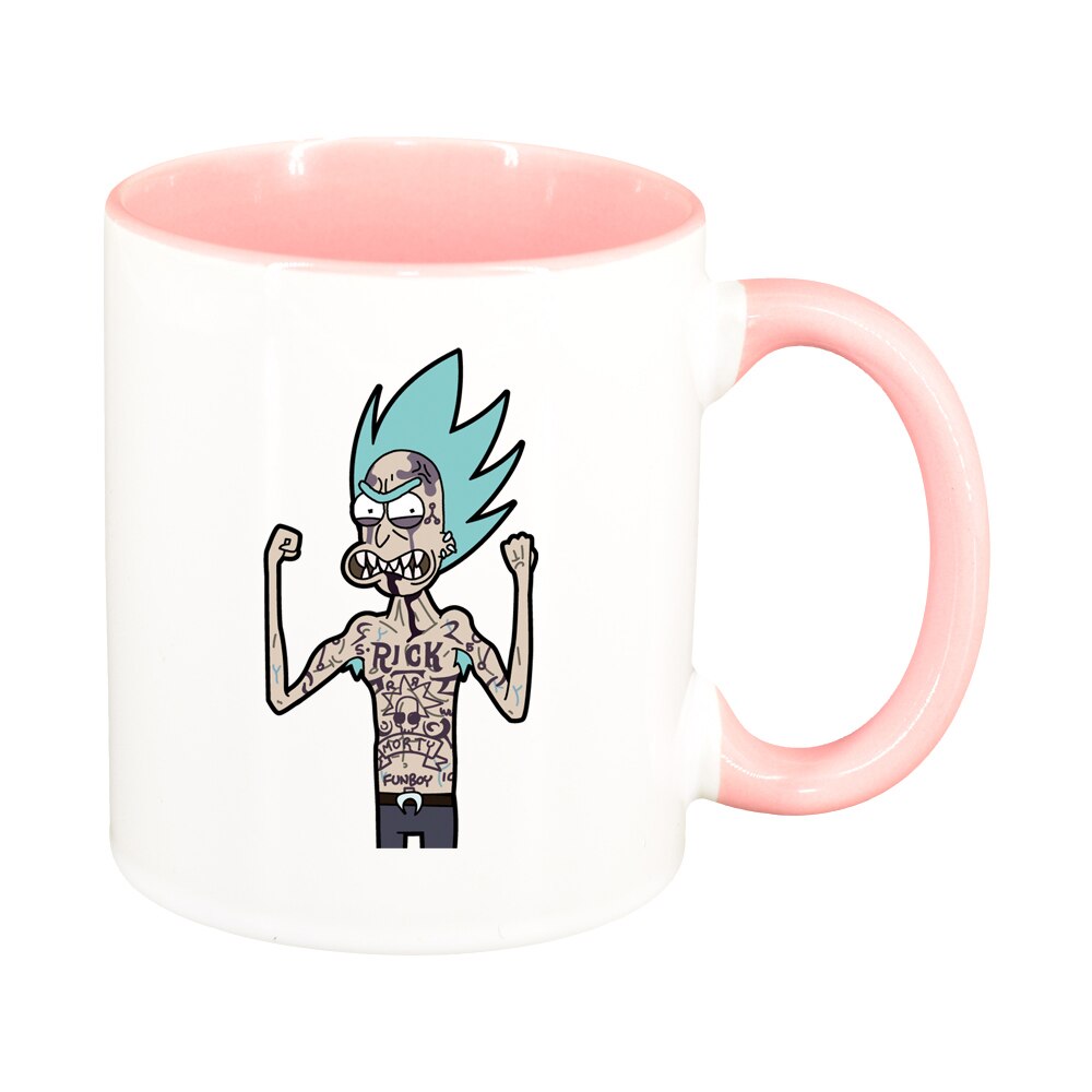 Cana Rick and Morty, interior roz, 330ml, D1411