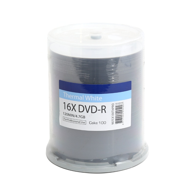 Dvd-R Traxdata 4,7GB 16X Pro White Thermal Printabil, 100 buc