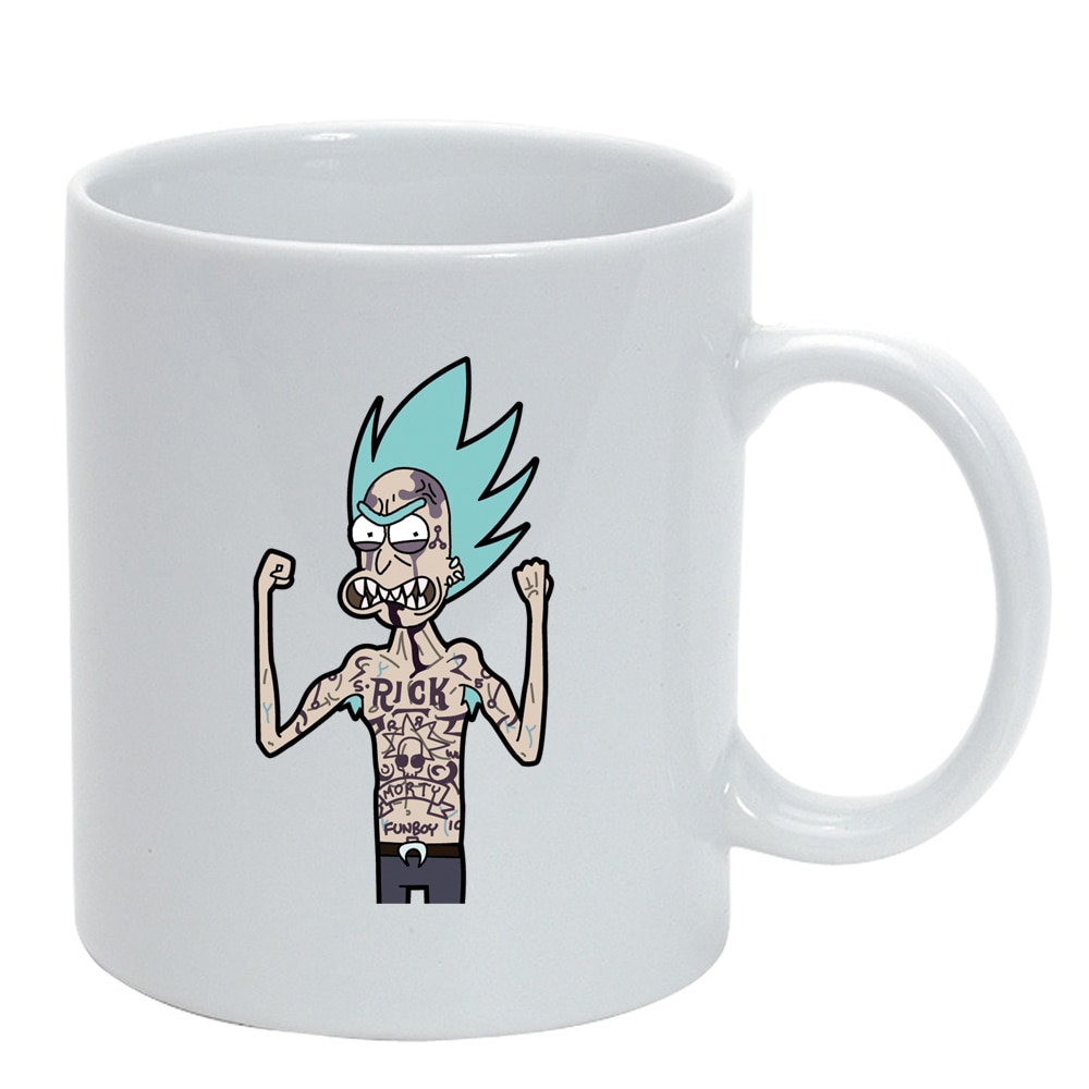 Cana Rick and Morty, alb, 330ml, D1411