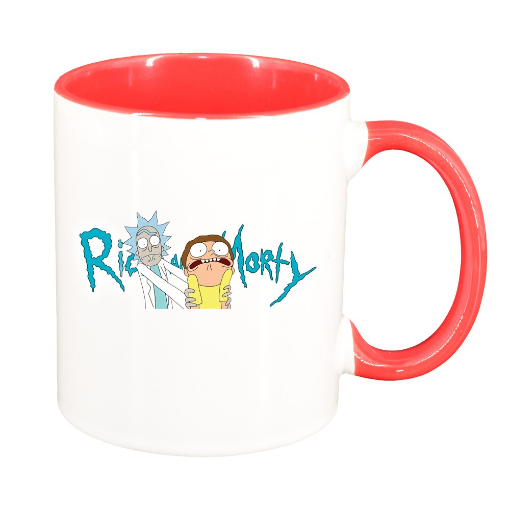 Cana Rick and Morty, interior rosu, 330ml, D1410