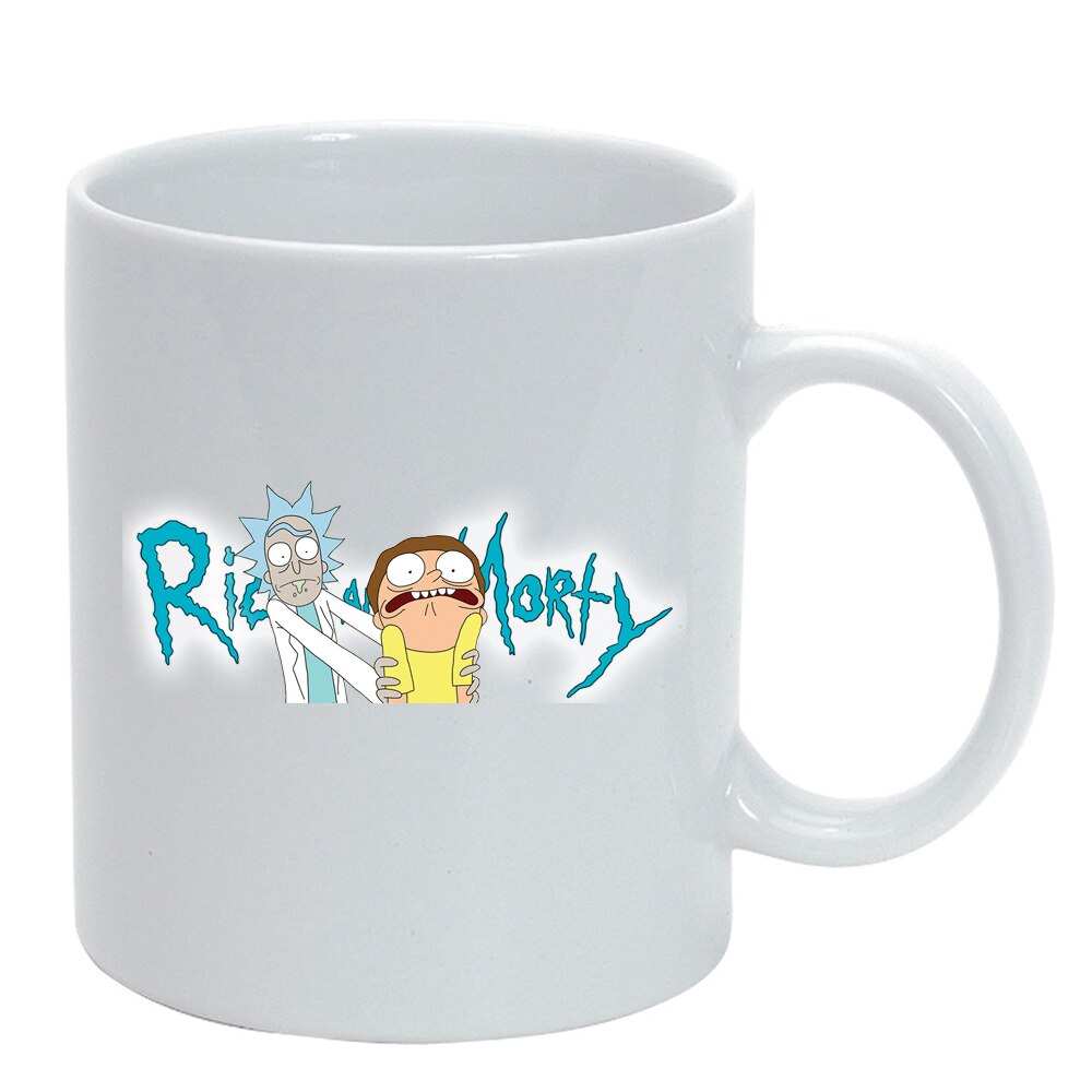 Cana Rick and Morty, alb, 330ml, D1410