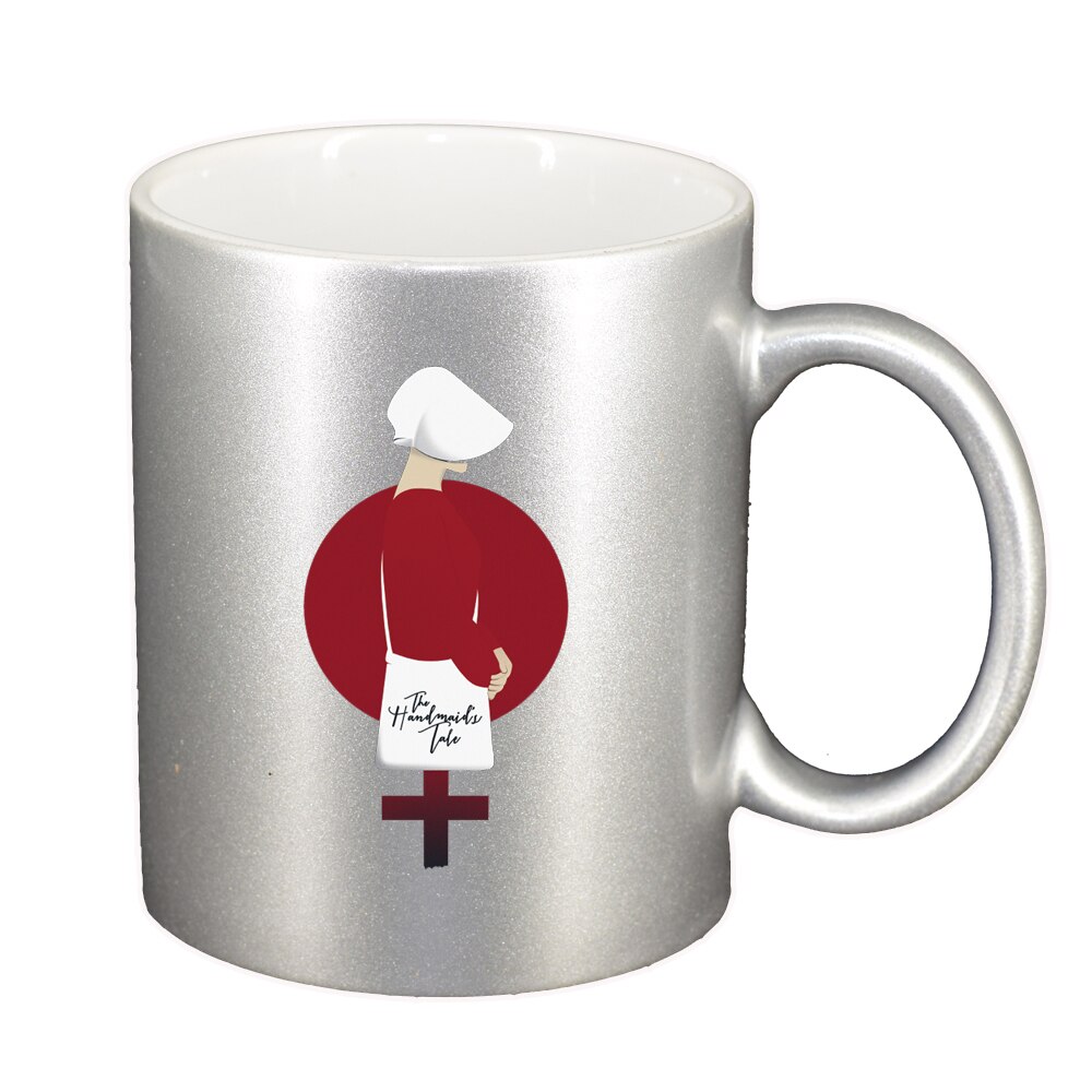 Cana The handmaid's Tale, argintiu sidefata, 330ml, D1416