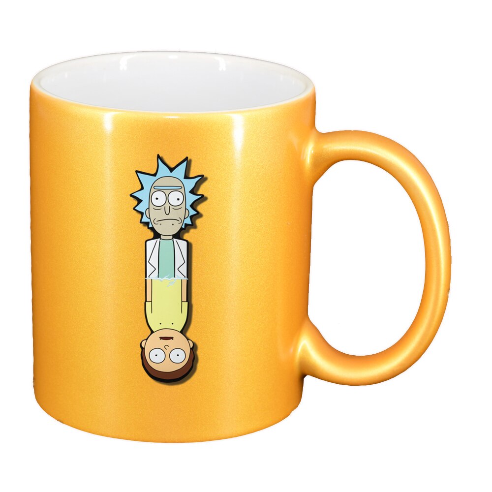 Cana Rick and Morty, auriu sidefata, 330ml, D1412