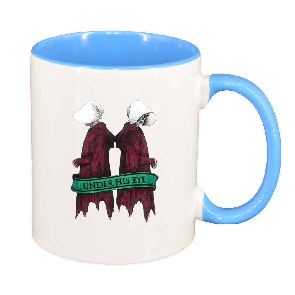 Cana The handmaid's Tale, interior albastru, 330ml, D1418