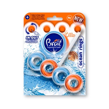 Odorizant Toaleta Brait Hygiene Ocean Rings, 40 gr Odorizant Toaleta Brait Hygiene Ocean Rings, 40 gr
