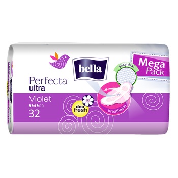 Absorbante Bella Perfecta Deo Violet, 32 buc Absorbante Bella Perfecta Deo Violet, 32 buc
