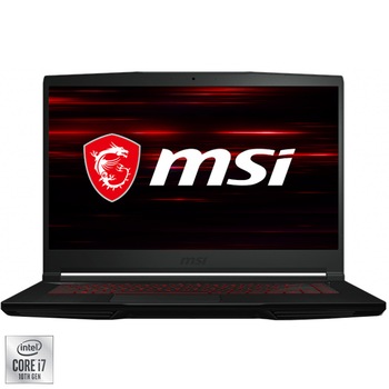 Laptop Gaming MSI GF63 Thin 10SCSR-1442XRO cu procesor Intel Core i7-10750H, 15.6 Laptop Gaming MSI GF63 Thin 10SCSR-1442XRO cu procesor Intel Core i7-10750H, 15.6