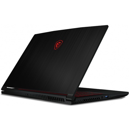 Laptop Gaming MSI GF63 Thin 10SCXR-665XRO cu procesor Intel Core i7-10750H pana la 5.00 GHz, 15.6", Full HD, 144Hz, 8GB, 512GB SSD, NVIDIA GeForce GTX 1650 Max-Q 4GB, Free DOS, Dark Grey