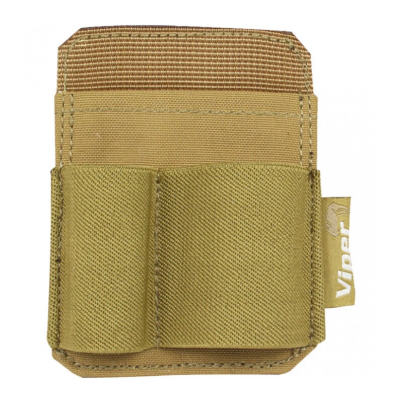 Borseta port accesorii Viper, atasabila cu scai, 10 x 7.5 x 2 cm, bej