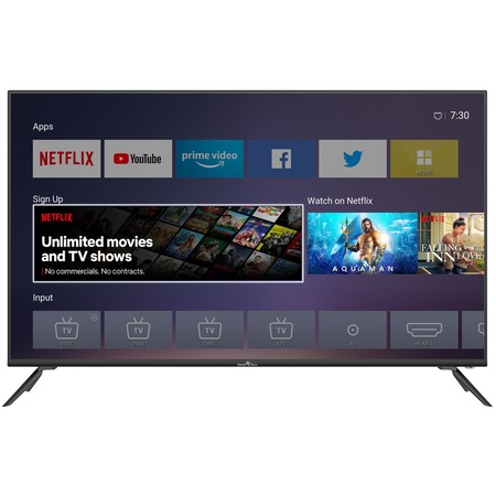 Televizor Smart Tech 50F30U, 127 cm, Smart, 4K Ultra HD, LED, Clasa A+