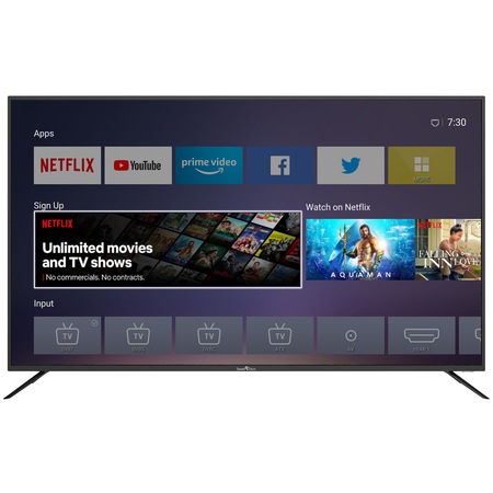 Televizor Smart Tech 65A8PU, 165 cm, Smart, 4K Ultra HD, LED, Clasa A+