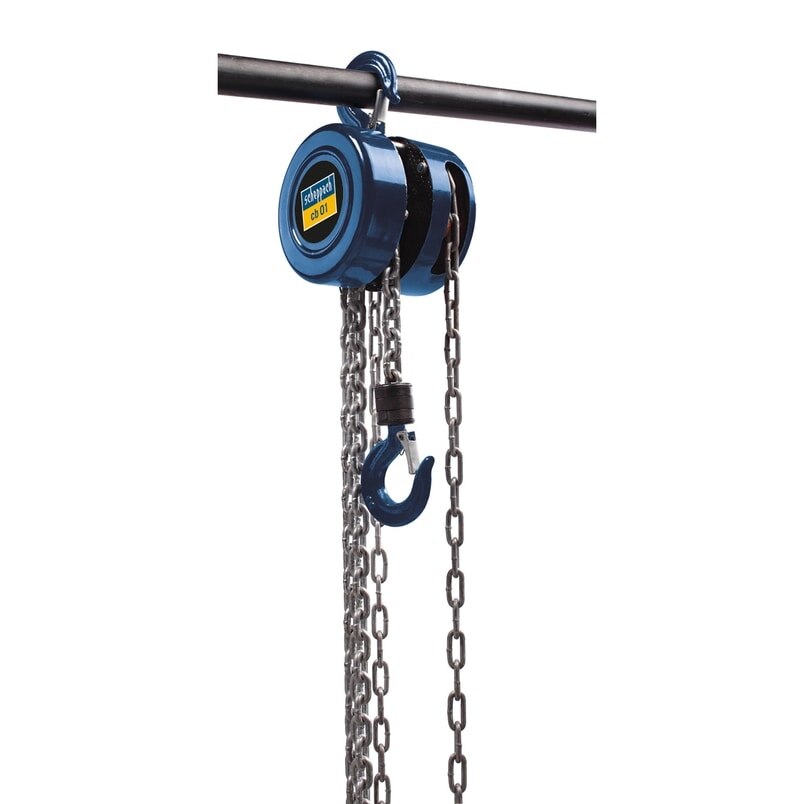 Palan manual Scheppach SCH4907401000 CB01, 1000 kg, 3 metri