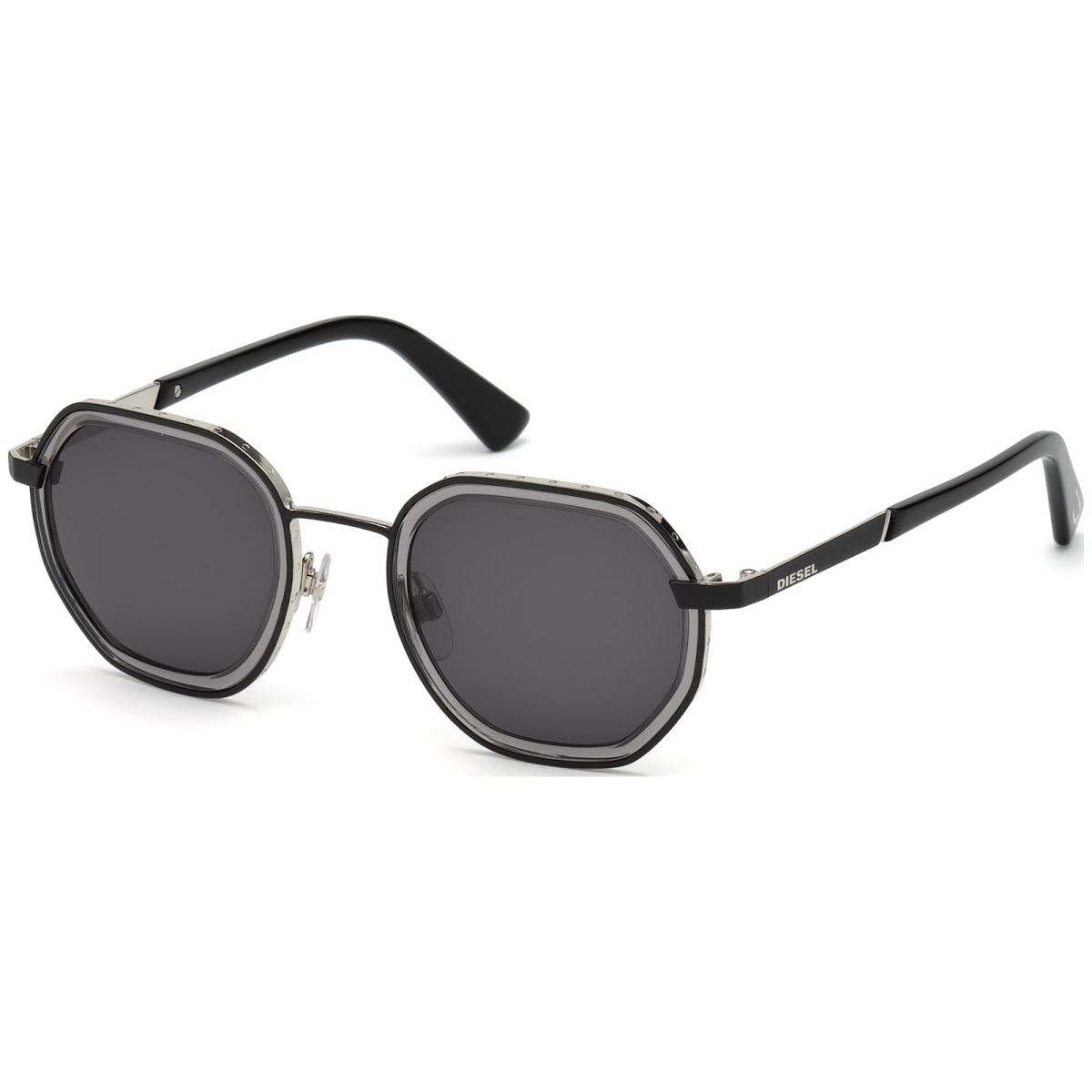 Ochelari de soare Unisex, Diesel DL0267 02A Negru