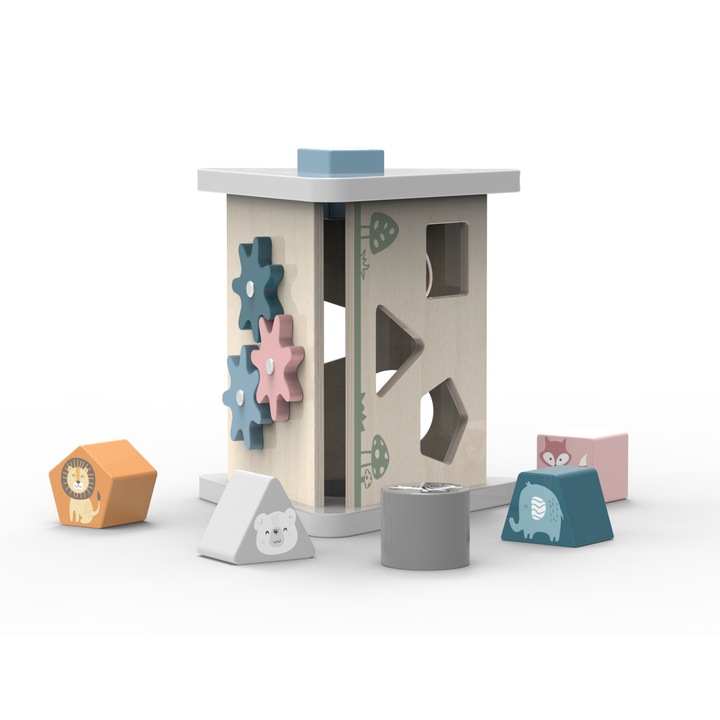 Sortator de forme, PolarB, Viga, jucarie cauza efect