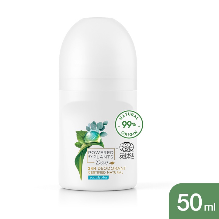 Deodorant roll-on Eucalyptus 50 ml Powered By Plants Dove