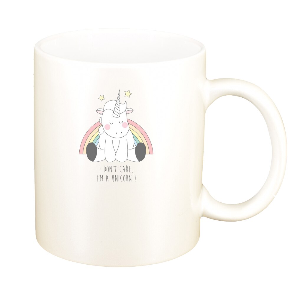 Cana I Don't Care - Unicorn, alb sidefata, 330ml, D1430