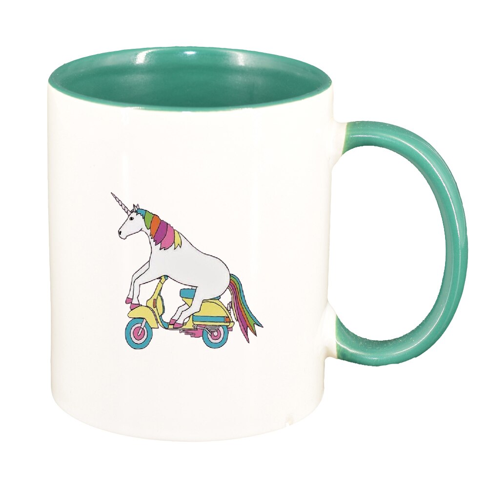 Cana Unicorn - Vespa, interior verde, 330ml, D1433