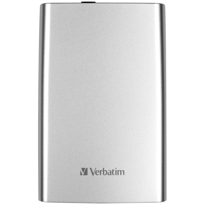HDD Extern Verbatim Store 'n' Go 2TB, 2.5", USB 3.0, Argintiu