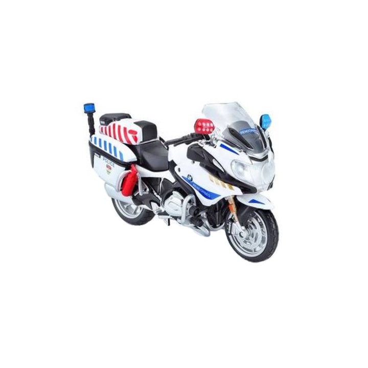 Motocicleta politie, BMW R 1200 RT, scara 1/18, Bburago, 11935