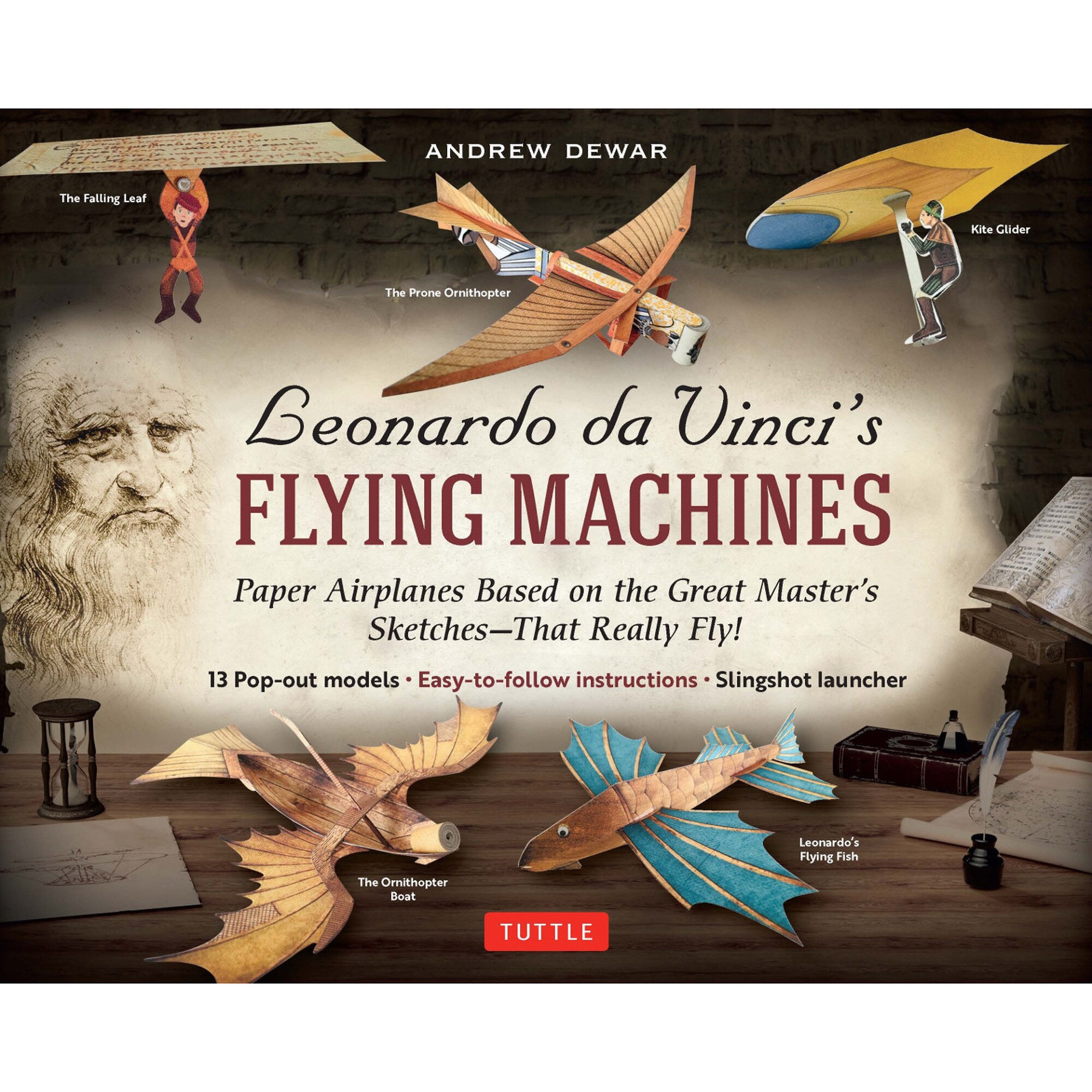 Leonardo da Vinci's Flying Machines Kit - Andrew Dewar
