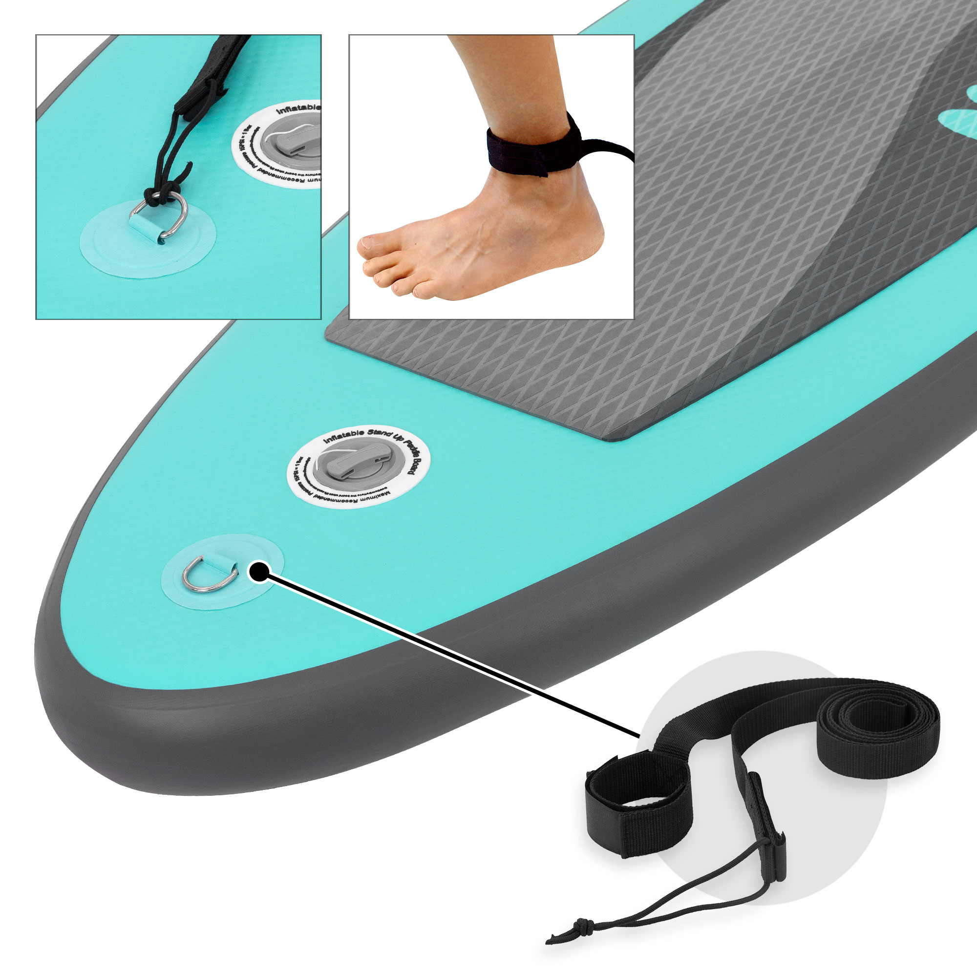 Set placa gonflabila Stand Up Paddle Board Maona, ECD Germany, 308