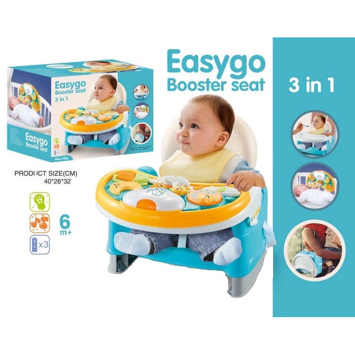 Inaltator de masa 3 in 1 Easygo Bleu