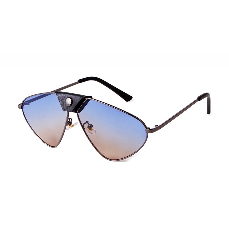 Ochelari de soare Mbrands, aviator , negru cu albastru