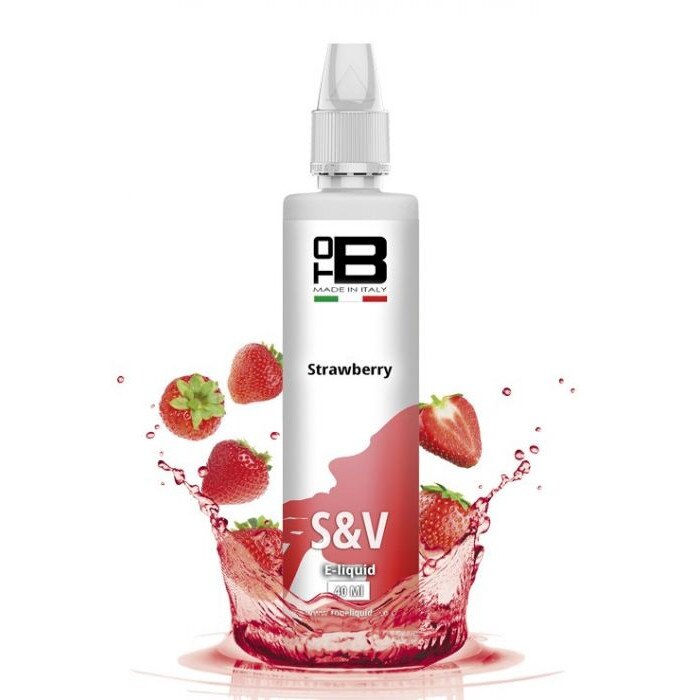 Lichid Tigara Electronica Tob - Strawberry ,40ml ,0mg/ml