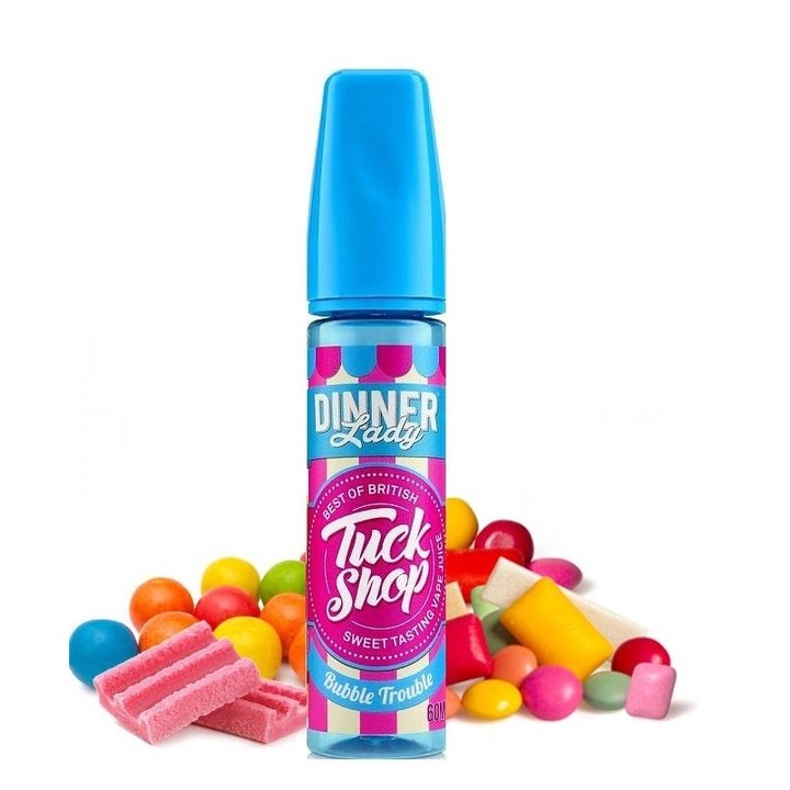 Lichid Tigara Electronica Dinner Lady - Bubble trouble, 50ml, 0mg/ml