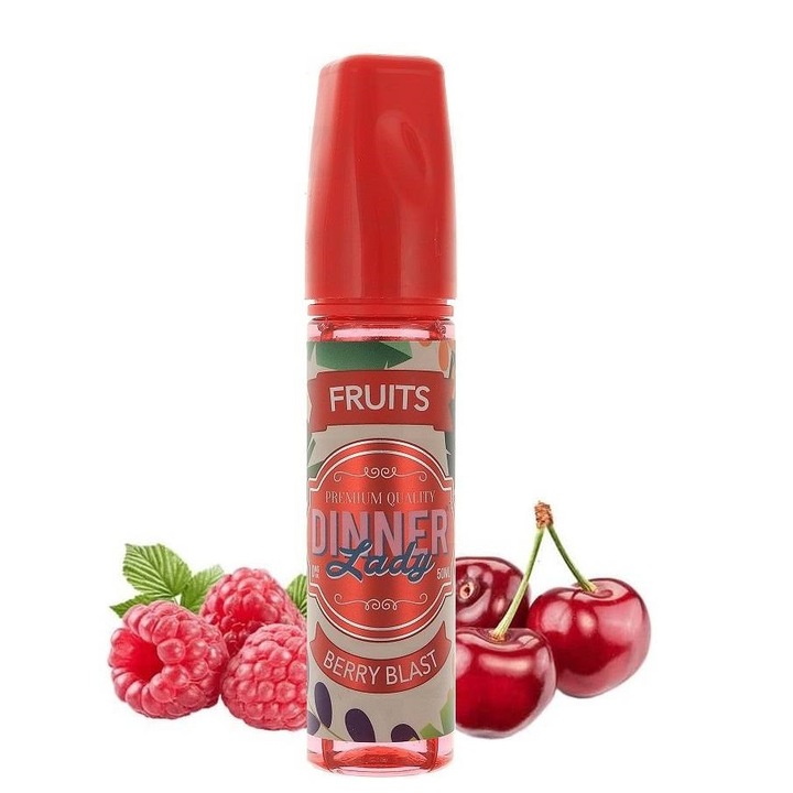 Lichid Tigara Electronica Dinner Lady - Berry Blast, 50ml, 0mg/ml