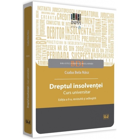 Dreptul Insolventei Curs Universitar Csaba Bela Nasz Emag Ro