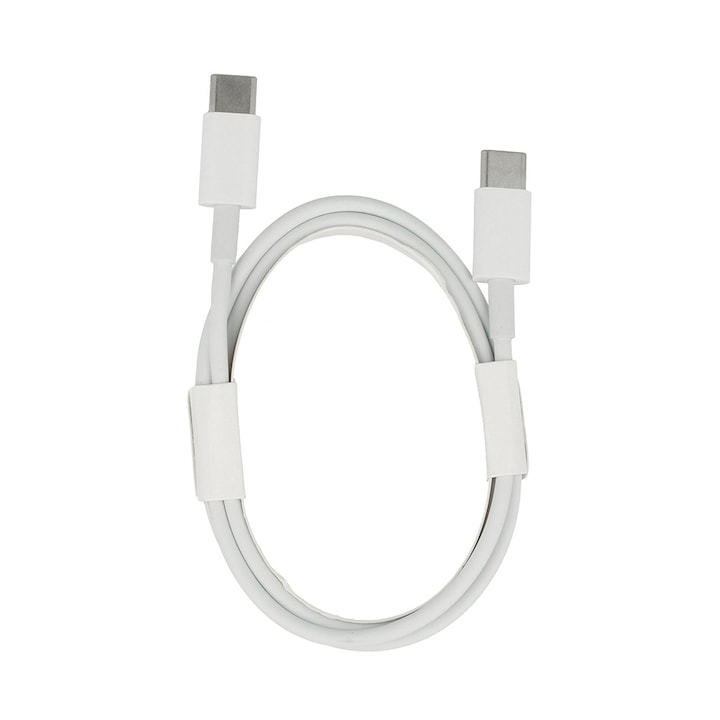 Cablu de date, Love Mobile, USB Type C - USB Type C, 1 m, Alb